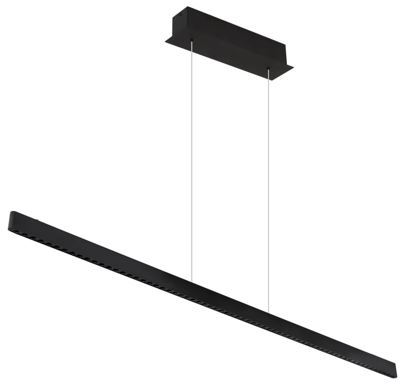 Dentsy 120cm Negro Lámpas de techo De Globo Lighting - Med den smidiga touchknappen f&ouml;r av/p&aring; och den stegl&ouml;sa touchdimmern kan du enkelt justera ljusstyrkan efter &ouml;nskem&aring;l.