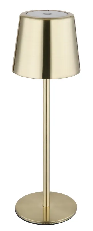 Vancouver 28cm Oro portátil De Globo Lighting - El tiempo de carga es de aproximadamente 4 horas, con una duraci&oacute;n de luz de hasta 6 horas.