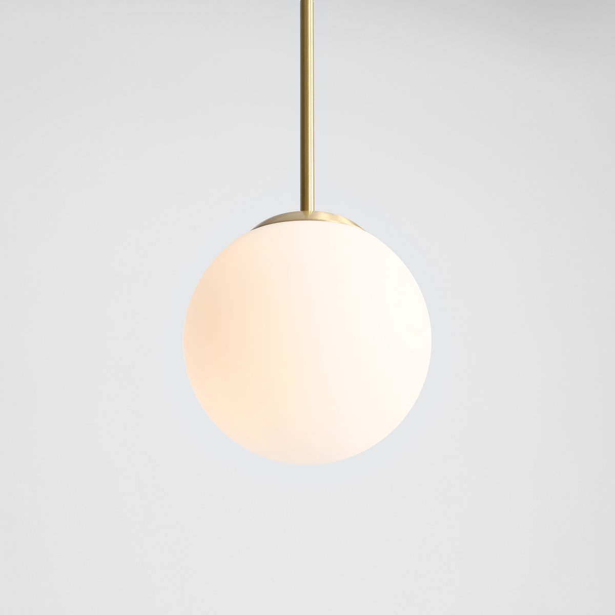 Bosso Ø20 Latón Lámpas de techo De Artera - La lámpara emite una luz suave y agradable y por lo tanto es ideal para colocarla encima de la mesa del comedor, en el pasillo o en la sala de estar.