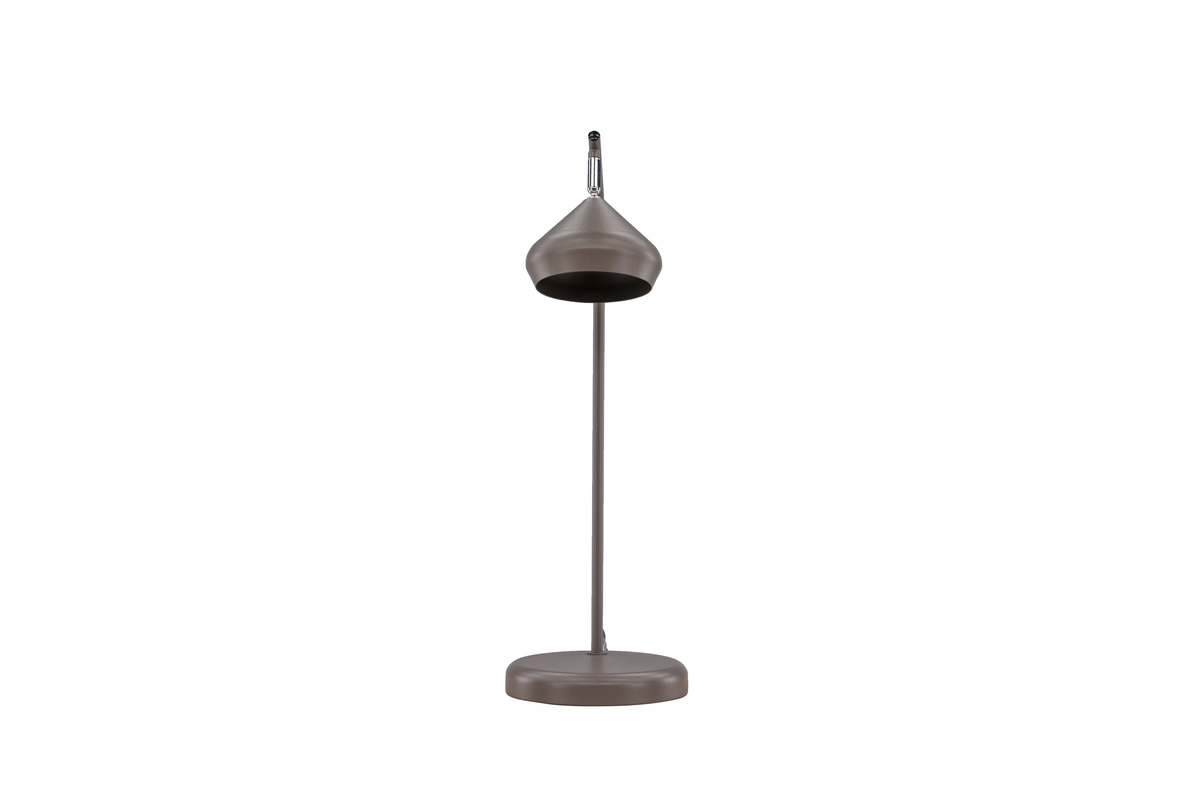 Isaberg 52cm Ante lámpara de escritorio De Venture Design - Deje que la lámpara de mesa marrón Isberg ilumine su hogar con su brillo cálido y acogedor.