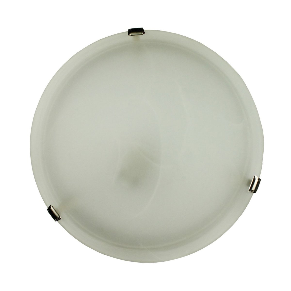 Imagen ampliada de Plafond Ø30 Satén blanco plafón De Oriva - Esta l&aacute;mpara de techo sencilla y elegante es perfecta para quienes buscan una fuente de iluminaci&oacute;n discreta pero funcional.