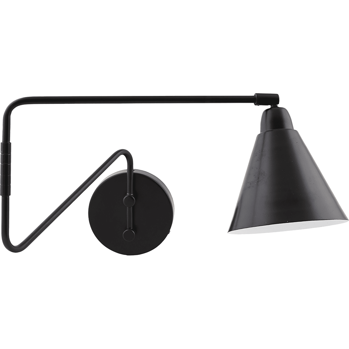 Game 76cm Negro lámpara de pared De House Doctor - Cuelgue la l&aacute;mpara como una elegante l&aacute;mpara de noche en su dormitorio o util&iacute;cela como una hermosa fuente de luz en la sala de estar.