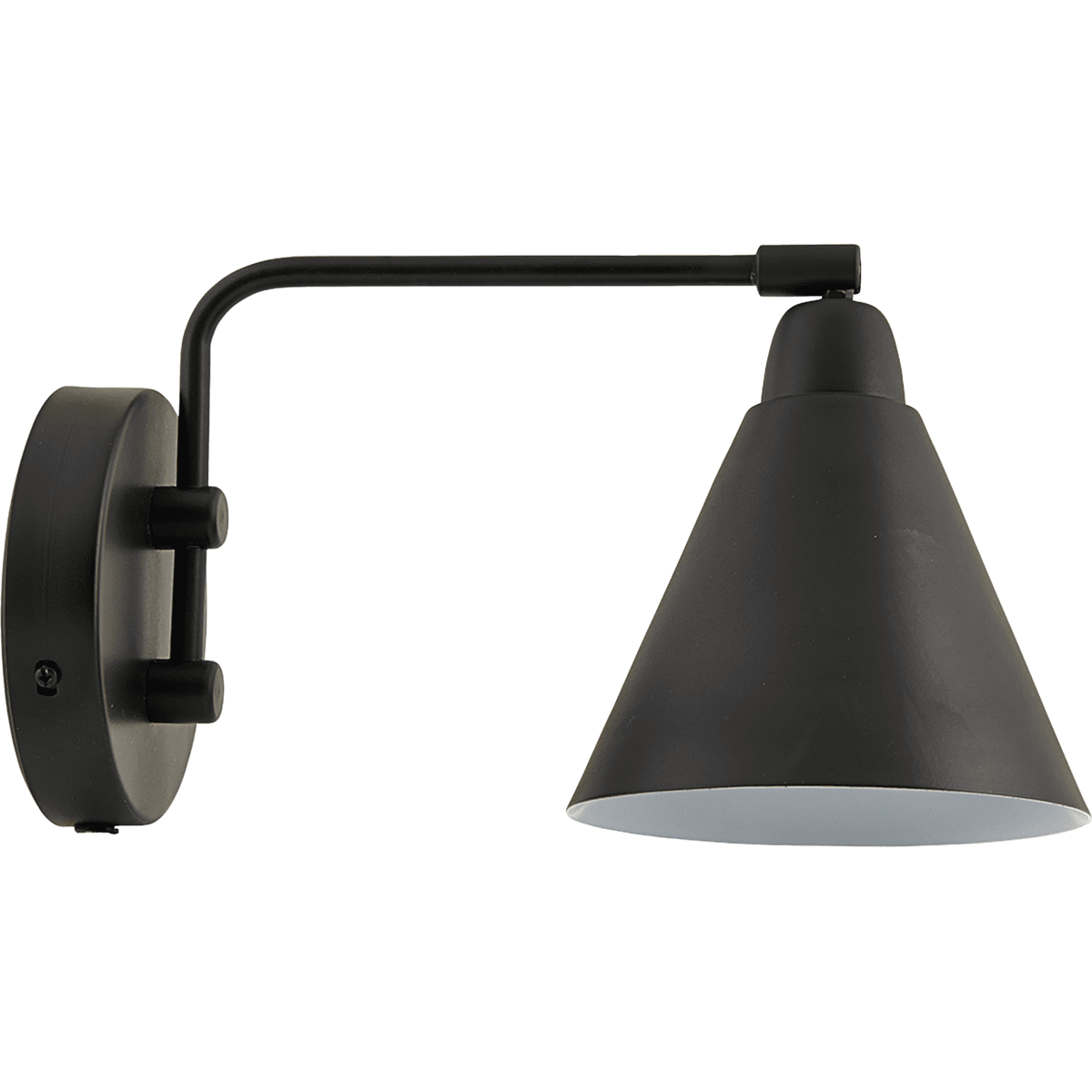 Game 30cm Negro lámpara de pared De House Doctor - una pared en tu sala de estar como una nueva y emocionante fuente de luz.