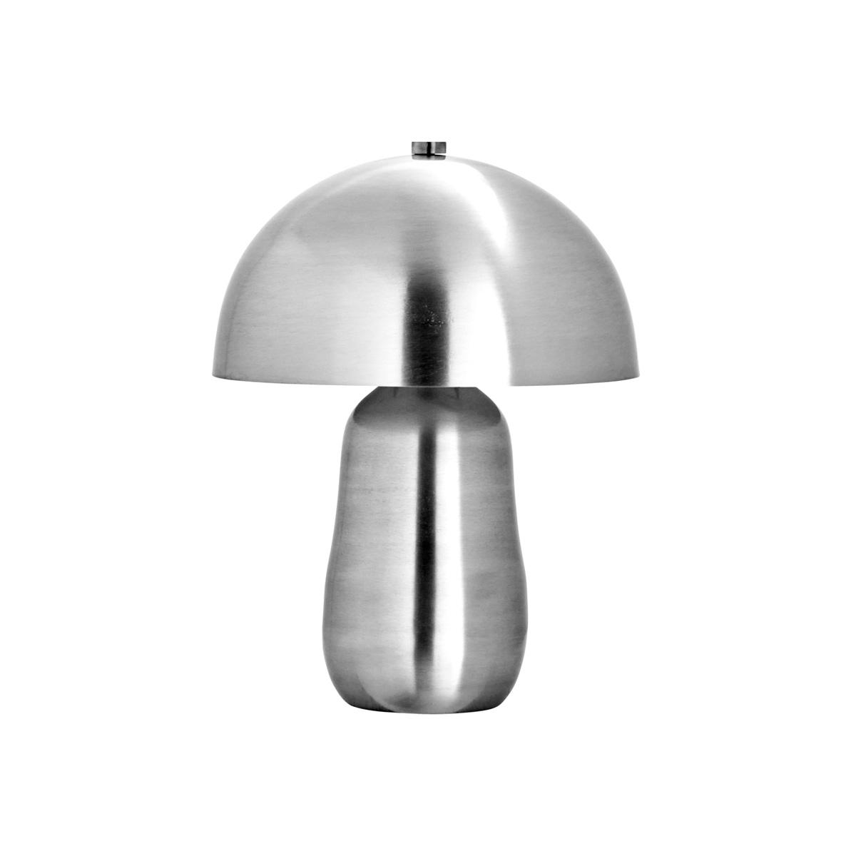 Roomie 33cm Plata cepillada lámpara de mesa De House Doctor - Moderna y elegante en el escritorio, con un toque personal en la mesita de noche o como detalle decorativo en el sal&oacute;n, esta l&aacute;mpara realza cualquier estancia con sutil delicadeza.