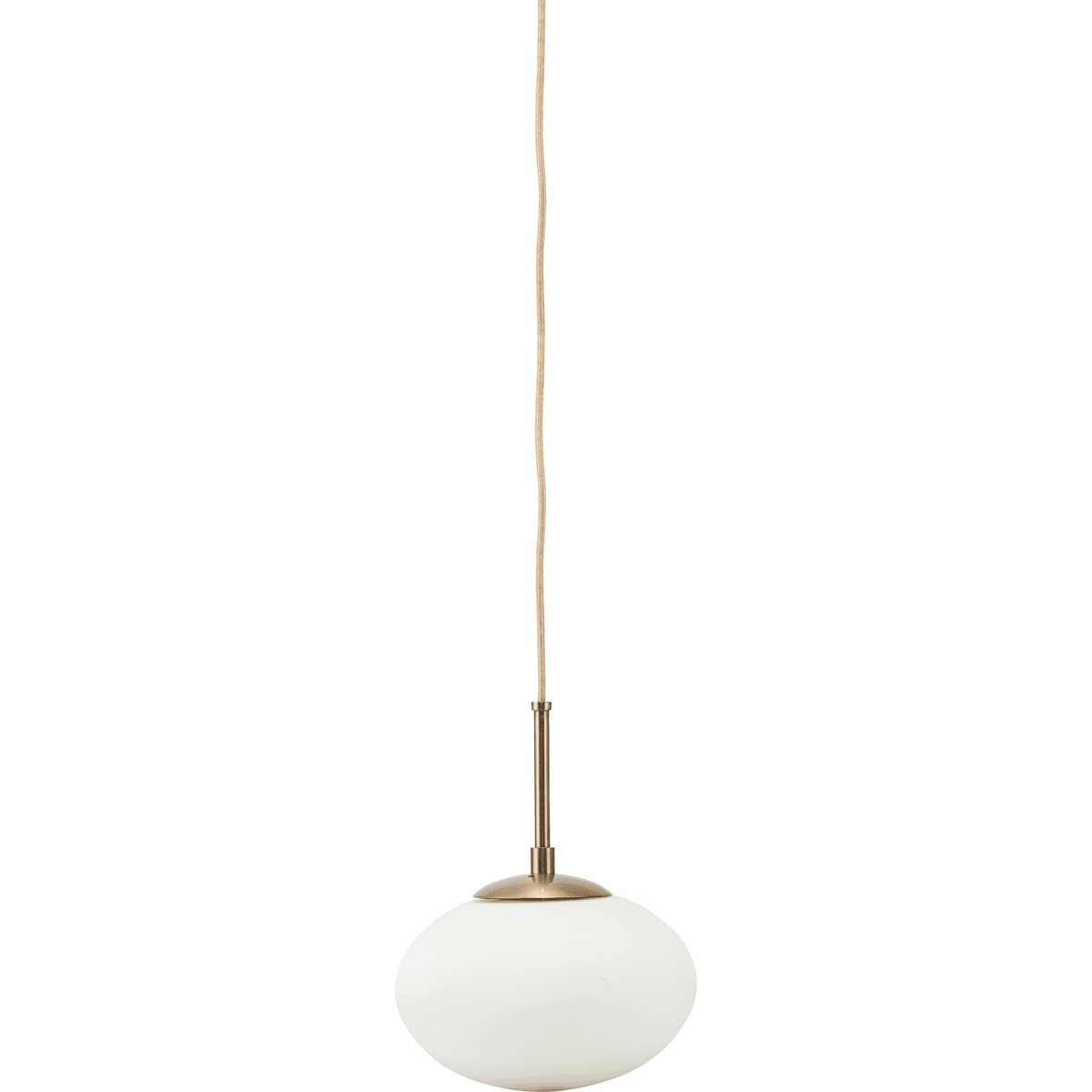 Opal Ø22 Latón Lámpas de techo De House Doctor - Cuelga la hermosa lámpara sobre tu mesa de comedor o en la sala de estar.