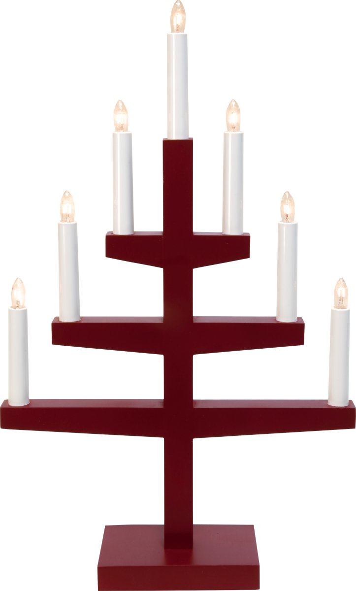 Trapp ROJO De Star Trading - El candelabro tiene una longitud de cable de 180 cm.