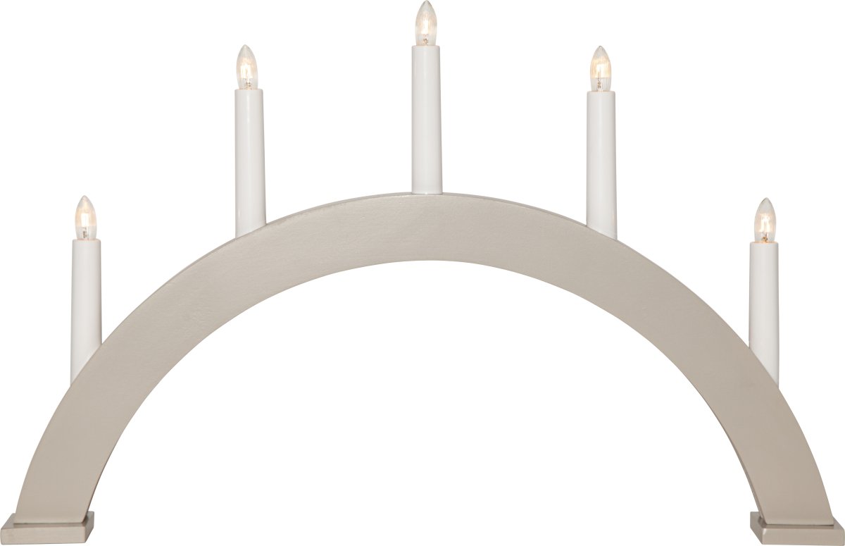 Albo Beige De Star Trading - Coloque este candelabro sencillo pero elegante en una ventana o en un estante.