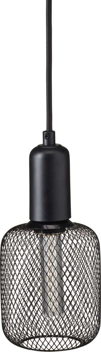 Grid Ø10 Negro lámpara de ventana De PR Home - El portalámparas y la pantalla son de metal con recubrimiento en polvo negro mate.