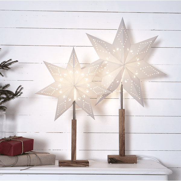 Karo Ø43 Blanco De Star Trading - La estrella tiene un bonito estampado y queda genial en la ventana.