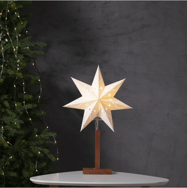 Karo Ø34 Blanco De Star Trading - La estrella tiene un bonito estampado y queda genial en la ventana.