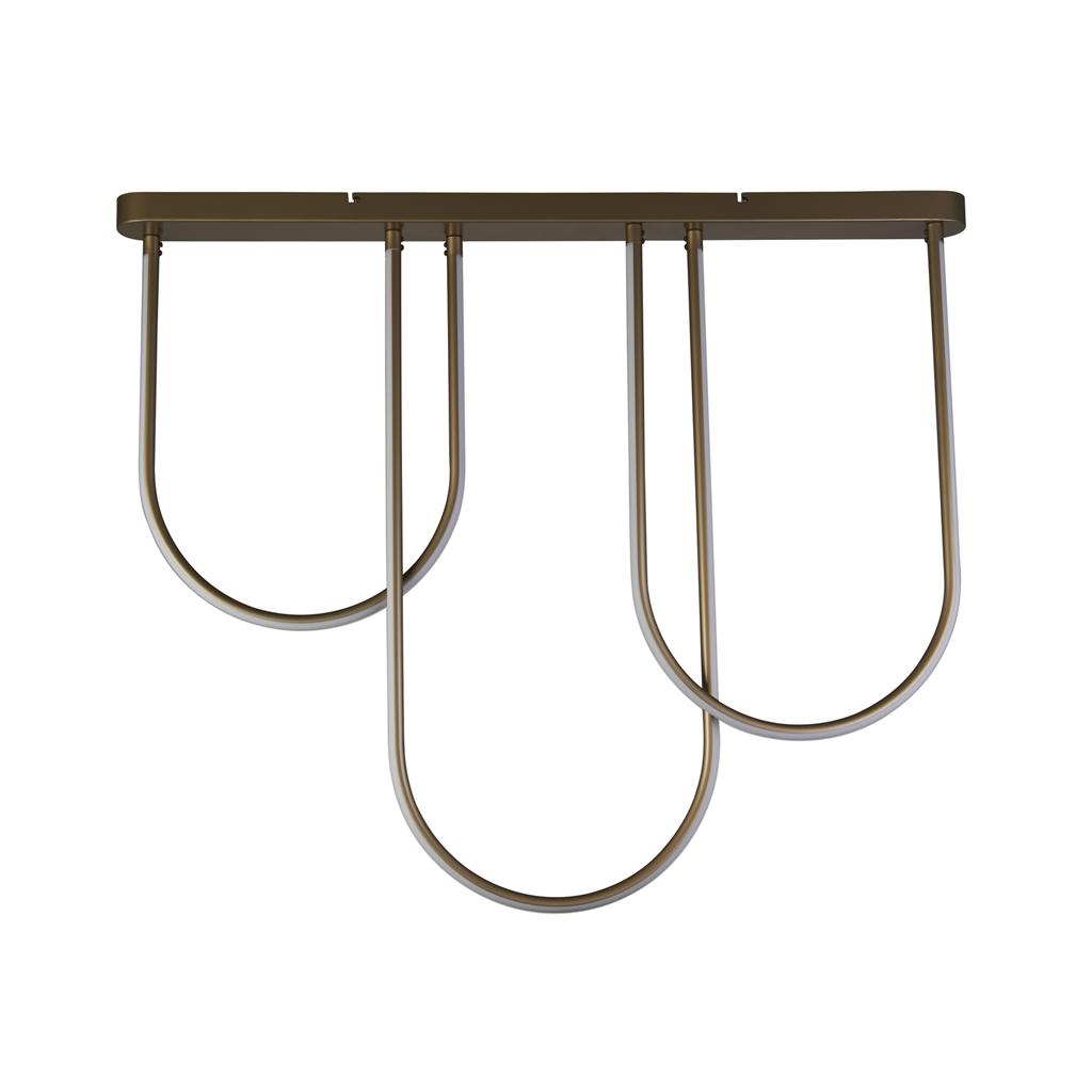 Chime 110cm Bronce plafón De Searchlight - Perfecta como lámpara individual para un toque elegante o como combinación de varias para una instalación de iluminación impactante, por ejemplo, sobre una mesa de comedor o en el hueco de una escalera.