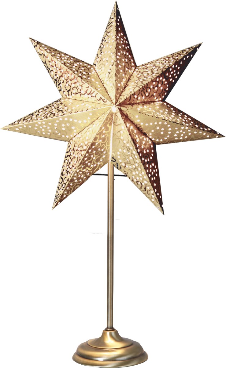 Antique Ø34 Oro De Star Trading - Viene con cable de 180 cm de largo con interruptor de encendido.