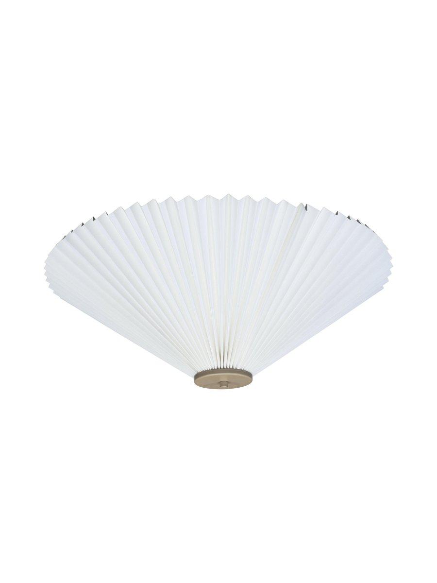 Dora Ø60 Blanco plafón De PR Home - La luminaria dispone de 3 casquillos E14 y est&aacute; preparada para toma de tierra y suspensi&oacute;n mediante gancho en un casquillo de techo existente.