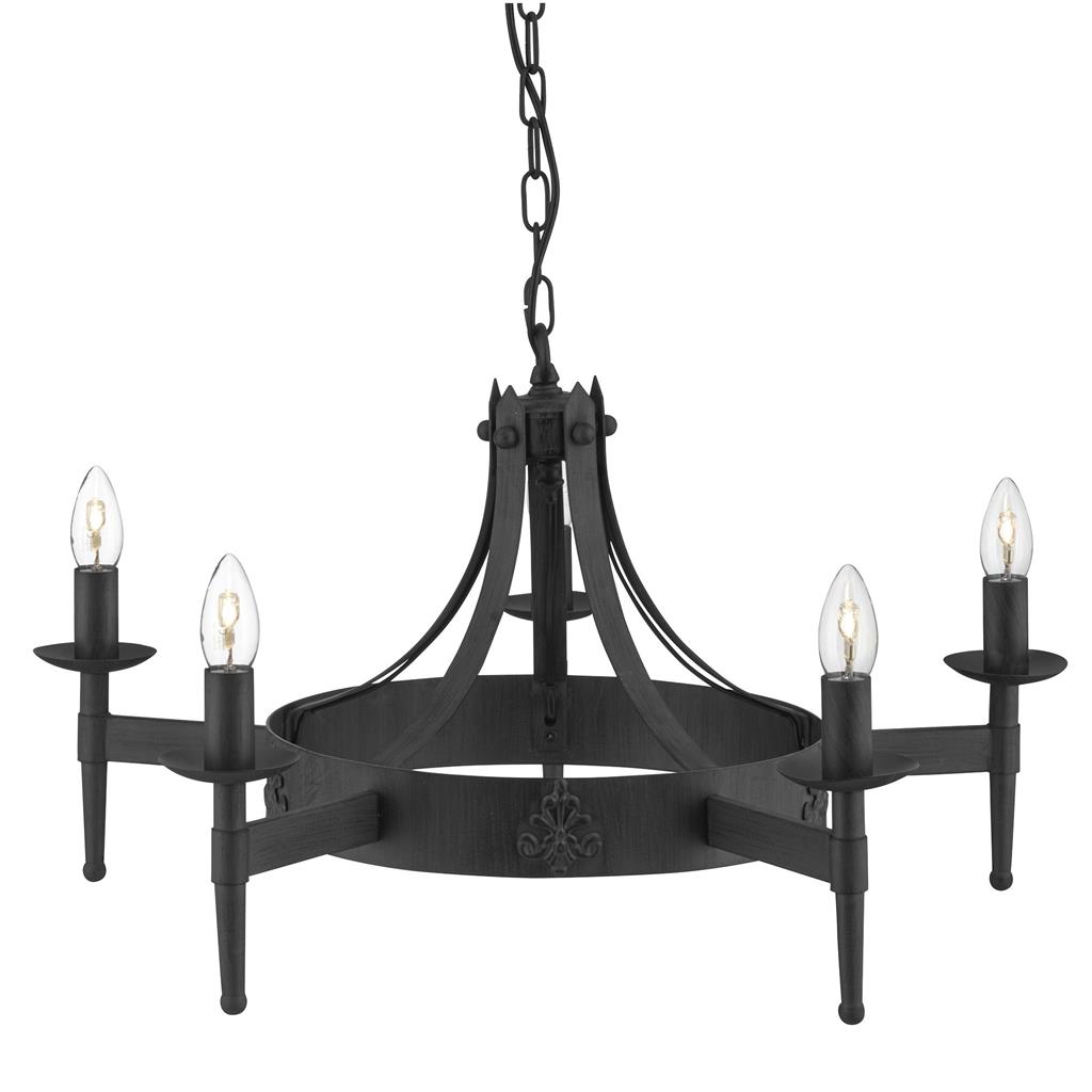Cartwheel II Ø67 Negro Lámpas de techo De Searchlight - Gracias a su altura ajustable, la l&aacute;mpara se adapta f&aacute;cilmente a diferentes alturas de techo o se puede usar como decoraci&oacute;n de mesa para crear un ambiente dram&aacute;tico y evocador.