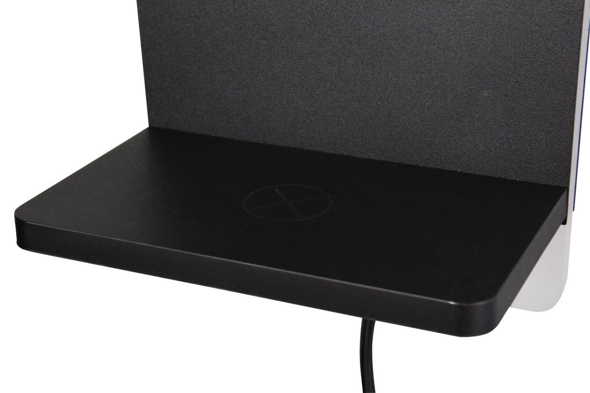 Fairfield 20cm Negro lámpara de pared De Trio Lighting - La funci&oacute;n FLEXconnect permite tanto la instalaci&oacute;n permanente como la instalaci&oacute;n con cable y enchufe de pared.