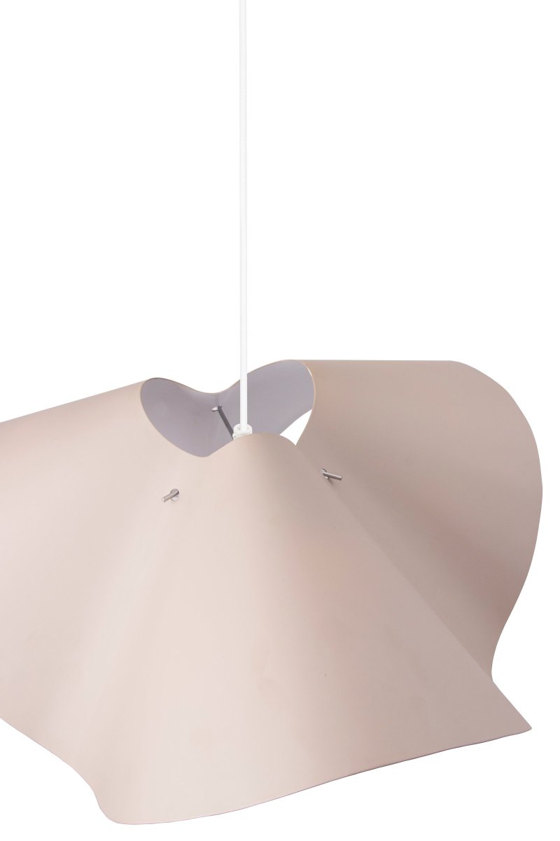 Volang Ø50 Lodo Lámpas de techo De Globen Lighting - La pantalla está pintada de blanco en su interior, el casquillo y el interior están pintados de blanco para crear un contraste suave y difundir la luz.