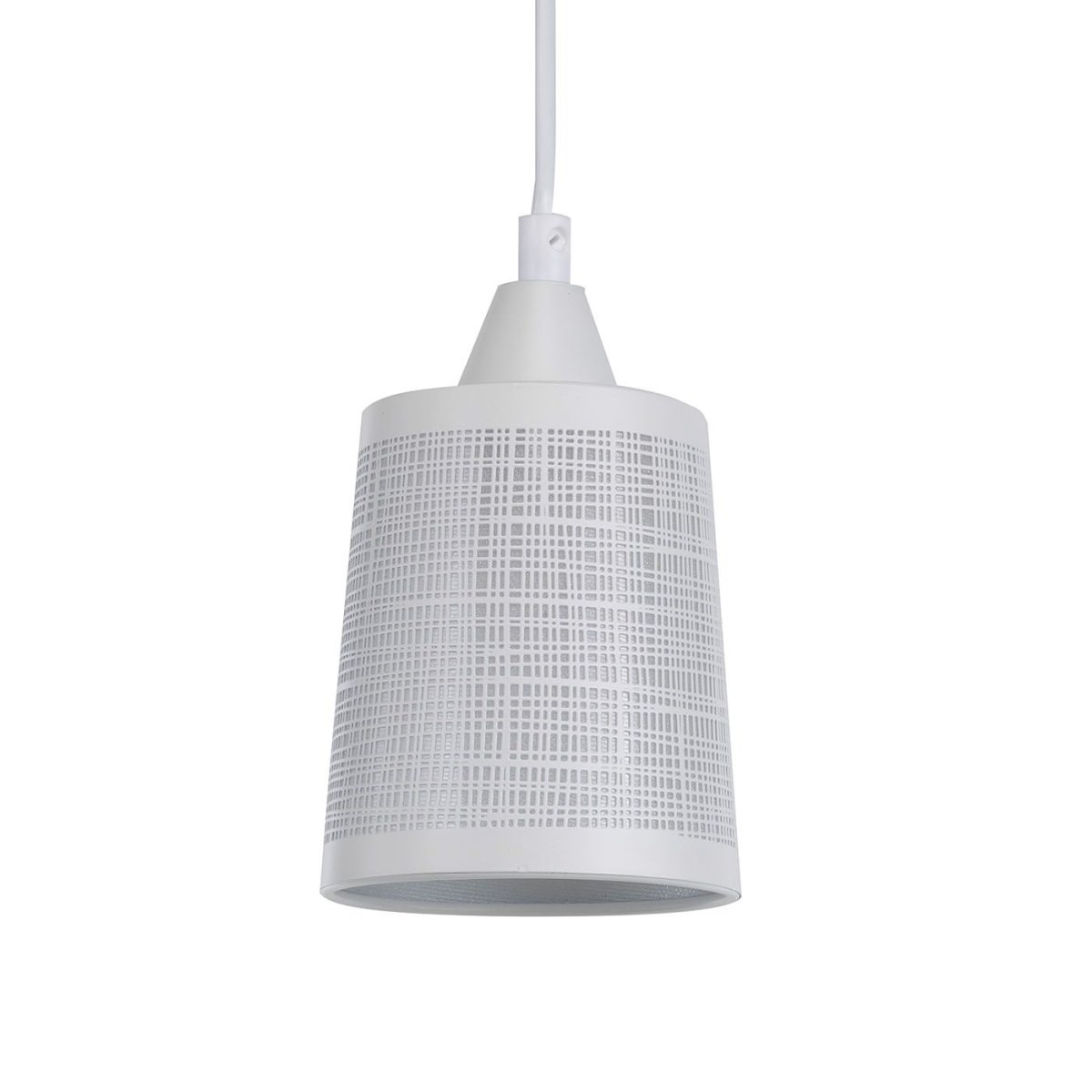 Linn Ø10 Blanco lámpara de ventana De Oriva - La pantalla perforada crea un juego de luz suave y hermoso y, por lo tanto, es perfecta para crear un ambiente acogedor en la ventana.