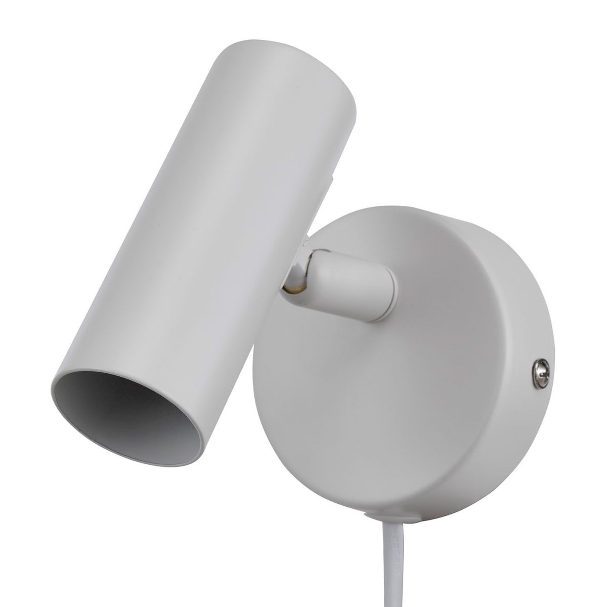 Elliot Blanco lámpara de lectura De Oriva - El dise&ntilde;o minimalista y el material de alta calidad lo hacen ideal para dormitorios, salas de estar y estudios.