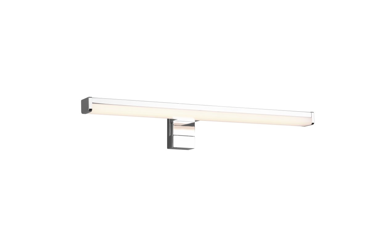 Lino 40cm Cromo lámpara de baño De Trio Lighting - &iexcl;Dise&ntilde;a tu ba&ntilde;o con estilo con la l&aacute;mpara de pared LINO!
