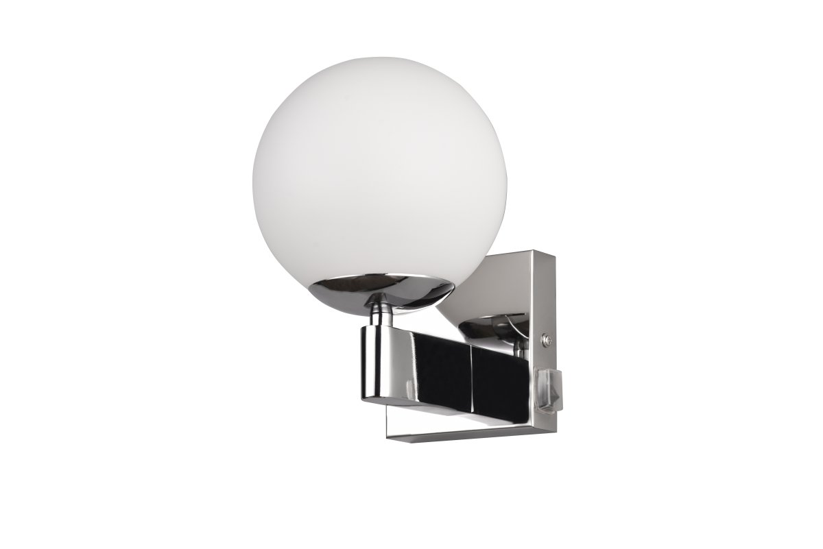 Kula Cromo lámpara de baño De Trio Lighting - Transforma tu baño en un oasis de tranquilidad donde podrás disfrutar de un baño de burbujas o un tratamiento de belleza en un ambiente agradable.