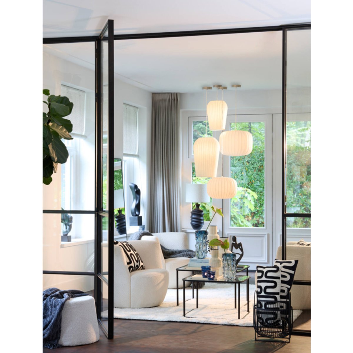 Lexa Ø44 Blanco Lámpas de techo De Light & Living - 