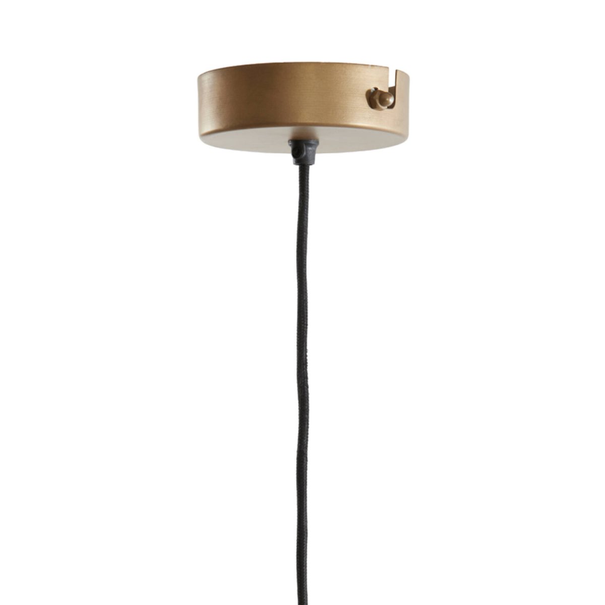 Fodara Ø60 Naturaleza Lámpas de techo De Light & Living - La lámpara Fodara cautiva con su diseño curvo, que le confiere un aspecto suave y orgánico.