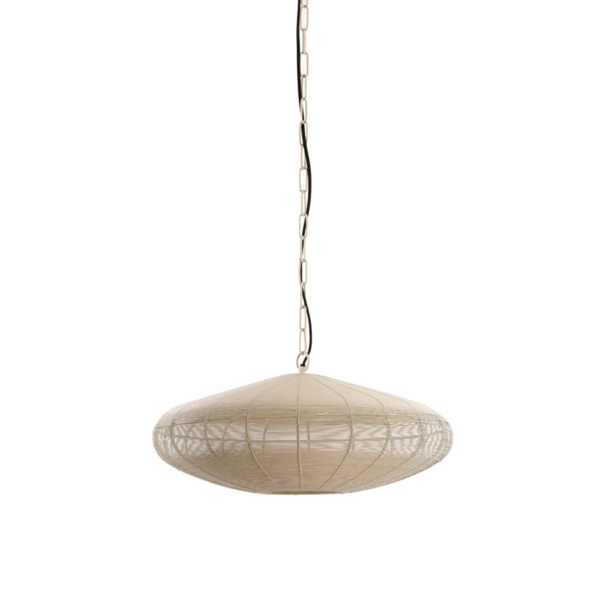 Bahoto Ø50 Blanco cremoso Lámpas de techo De Light & Living - 