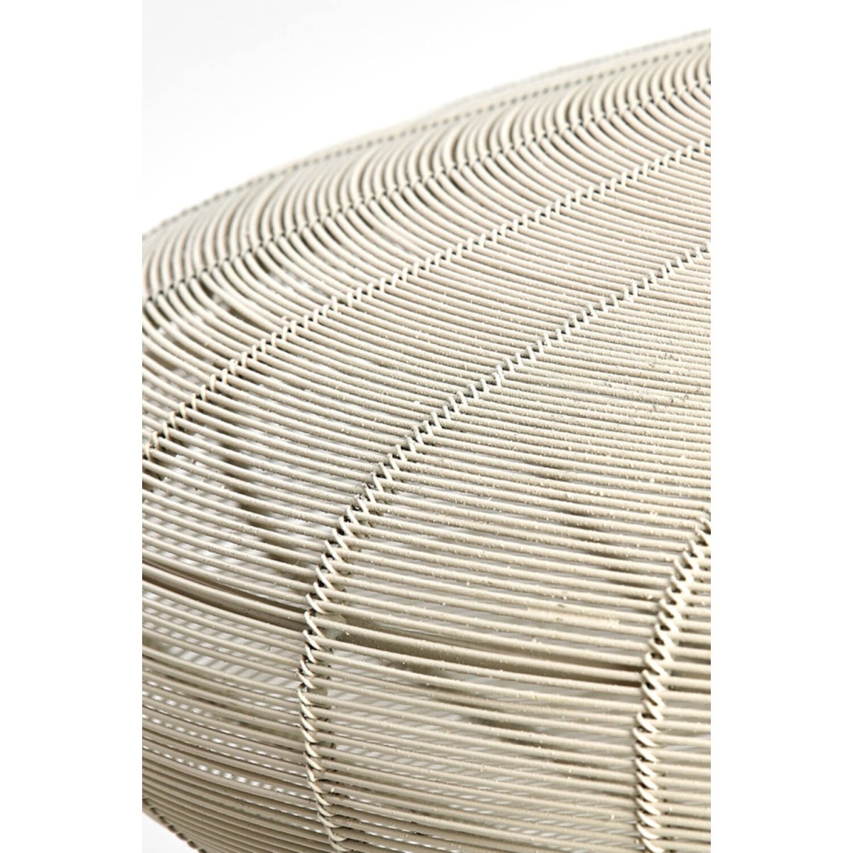 Bahoto Ø50 Blanco cremoso Lámpas de techo De Light & Living - 