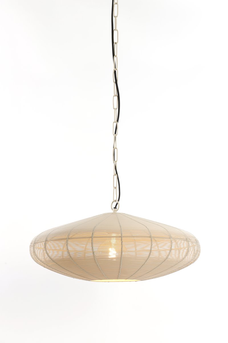 Bahoto Ø50 Blanco cremoso Lámpas de techo De Light & Living - 