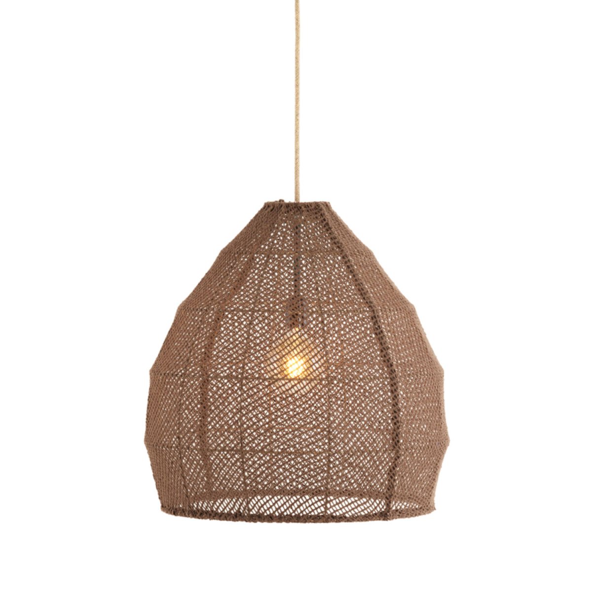 Makassar Ø50 Marrón Lámpas de techo De Light & Living - 