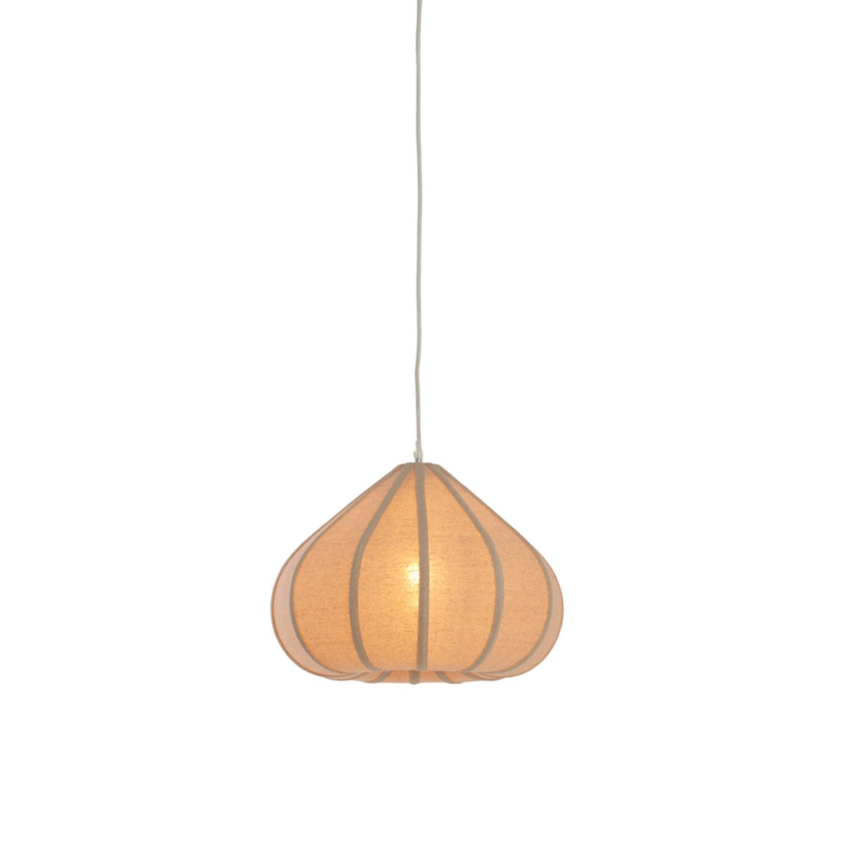 Zubeda Ø40 Marrón Lámpas de techo De Light & Living - Su forma suave y org&aacute;nica crea un ambiente c&aacute;lido y se integra a la perfecci&oacute;n tanto en ambientes modernos como r&uacute;sticos.