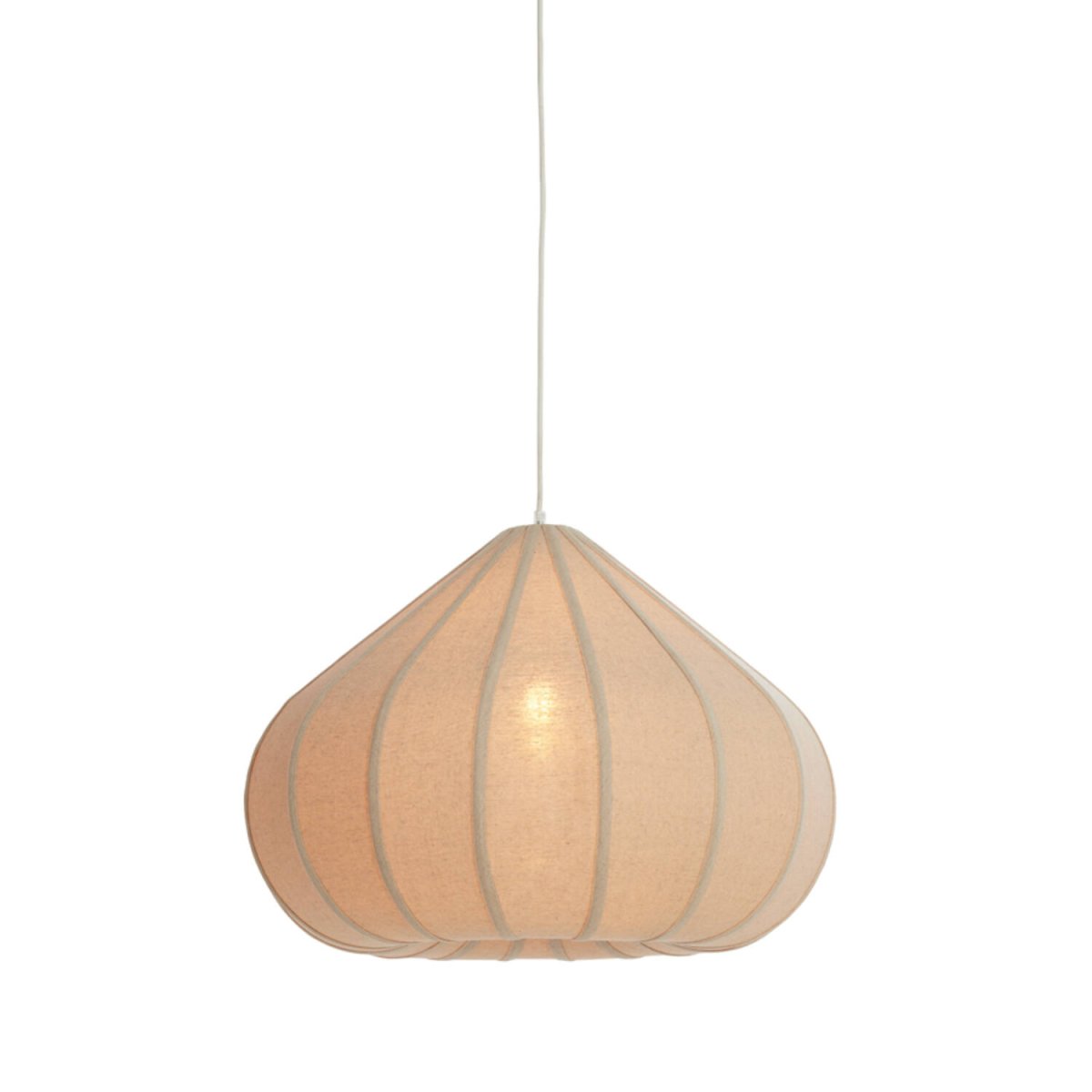 Zubeda Ø60 Marrón Lámpas de techo De Light & Living - Su forma suave y orgánica crea un ambiente cálido y se integra a la perfección tanto en ambientes modernos como rústicos.