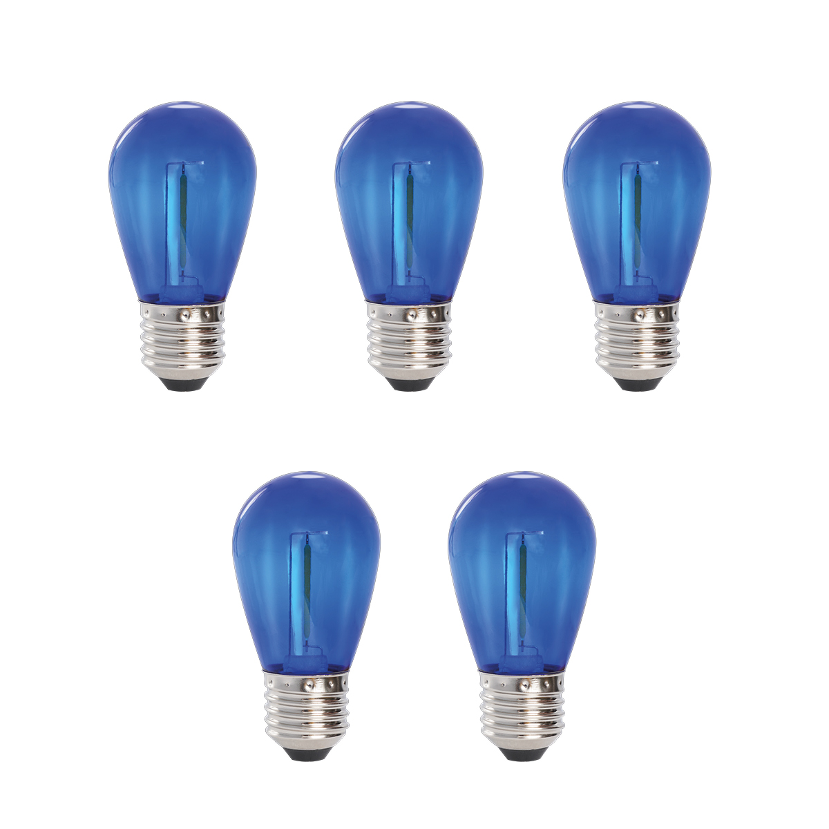 Deco bulb x 5 Azul De Lightson - Tenga en cuenta que las fuentes de luz están diseñadas para el sistema LightsOn Garden, que funciona con 12 V CA y no se puede utilizar en luminarias normales de 230 V.
