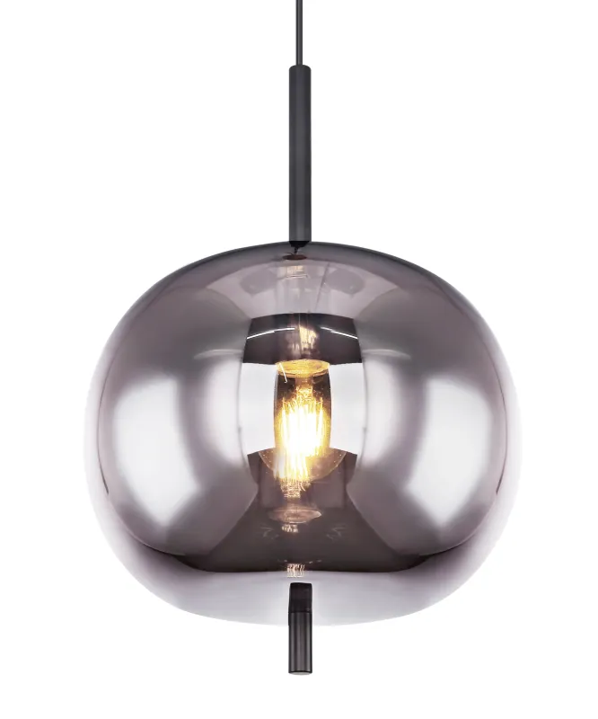 Blacky Ø30 Negro Lámpas de techo De Globo Lighting - Blacky &auml;r en stilren armatur som skapar en st&auml;mningsfull och elegant belysning i ditt hem,&nbsp;perfekt i vardagsrum eller matsal.