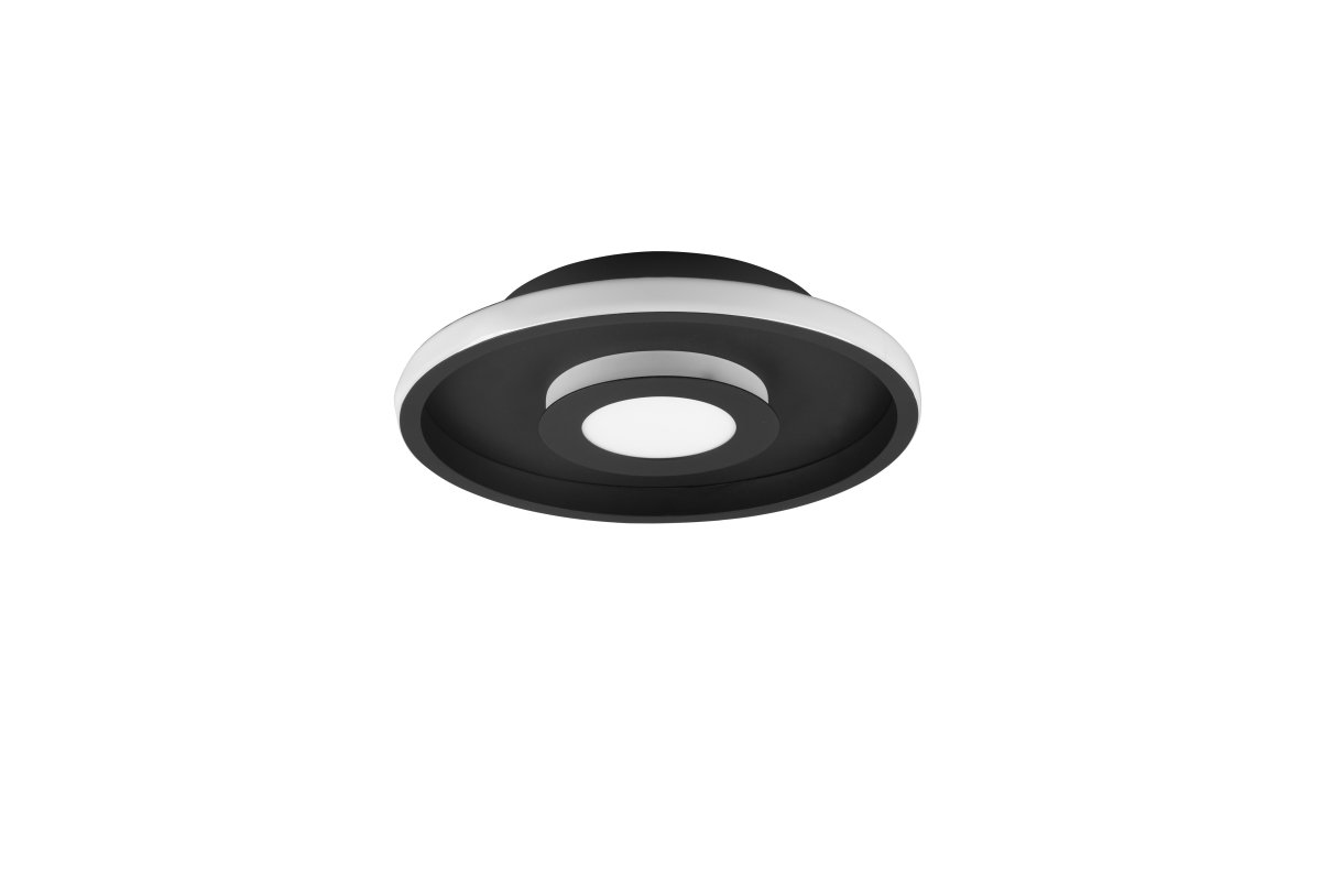 Ascari Ø30 Negro lámpara de baño De Trio Lighting - Ascari es una moderna lámpara de techo con un diseño elegante y acabado en negro mate: un verdadero punto de atracción en cualquier habitación.