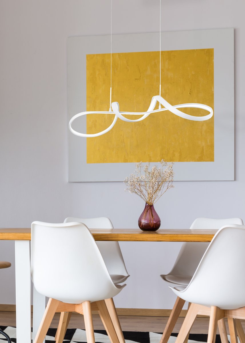 Perugia 80cm Blanco Lámpas de techo De Trio Lighting - 