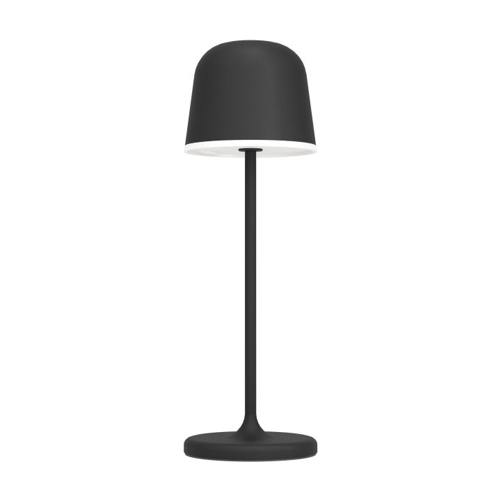 Mannera 34cm Negro portátil De Eglo - La lámpara tiene un diseño elegante y crea una atmósfera atmosférica dondequiera que la coloques.
