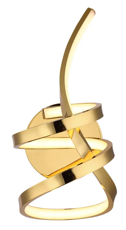 Iduna Ø35 Oro lámpara de pared De Globo Lighting - Iduna &auml;r en v&auml;gglampa som f&ouml;renar elegant design med funktionell belysning och blir en stilfull detalj i varje rum.
