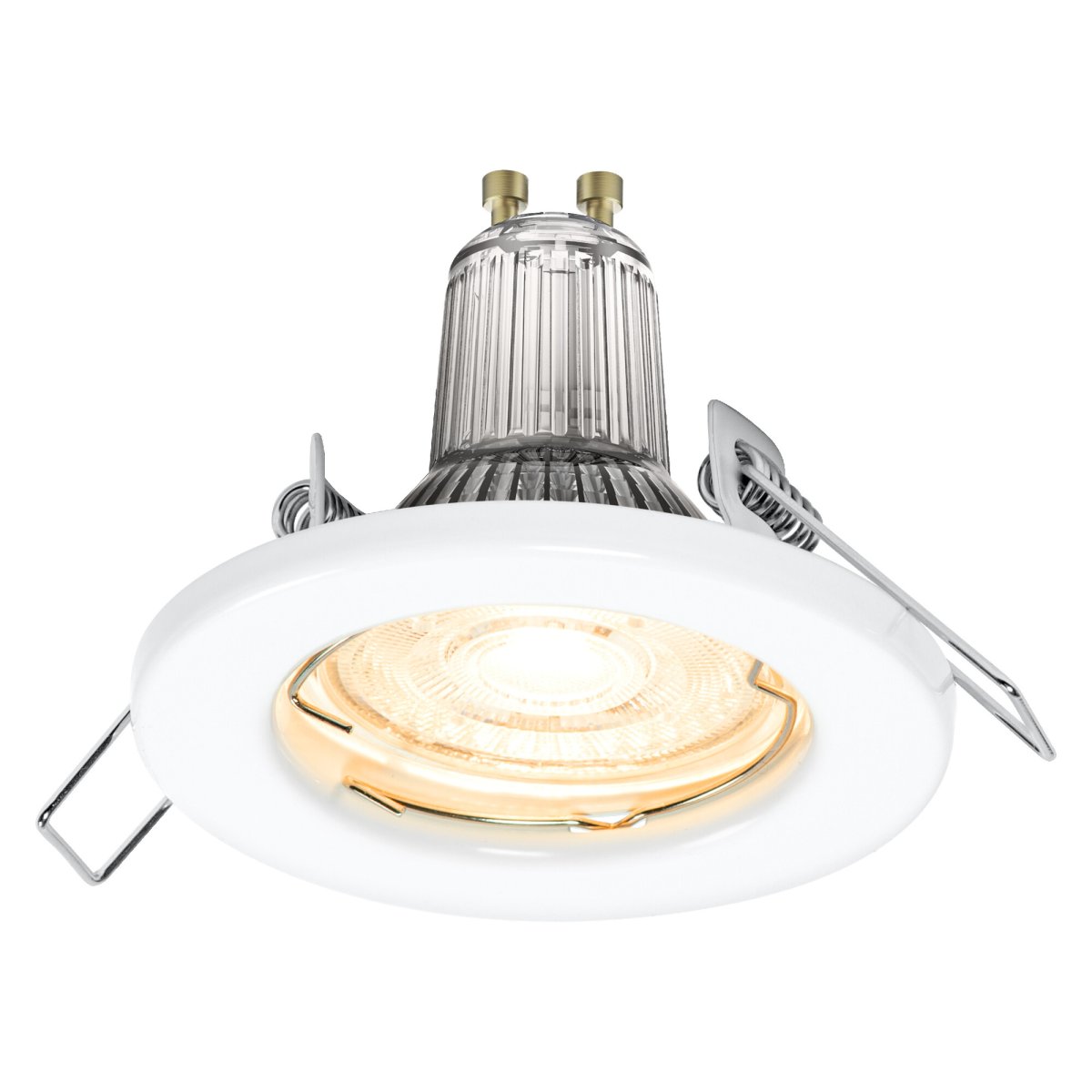Spot Essential 5x2.6W GU10 Blanco De Ledvance - Con clase de protecci&oacute;n IP20, est&aacute;n destinados para uso interior y ofrecen una soluci&oacute;n elegante para la iluminaci&oacute;n general o la iluminaci&oacute;n de acento.