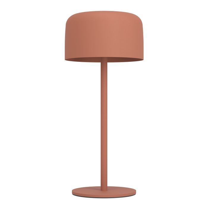 Roccanova 30cm ROJO lámpara solar De Eglo - Roccanova es una elegante lámpara de mesa que funciona con energía solar y que combina forma y función para uso en interiores y exteriores.