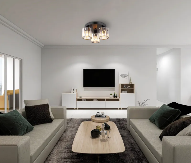 Jordana Ø35 Negro plafón De Globo Lighting - Jordana &auml;r en elegant plafond som imponerar med sin eleganta och stilrena design.