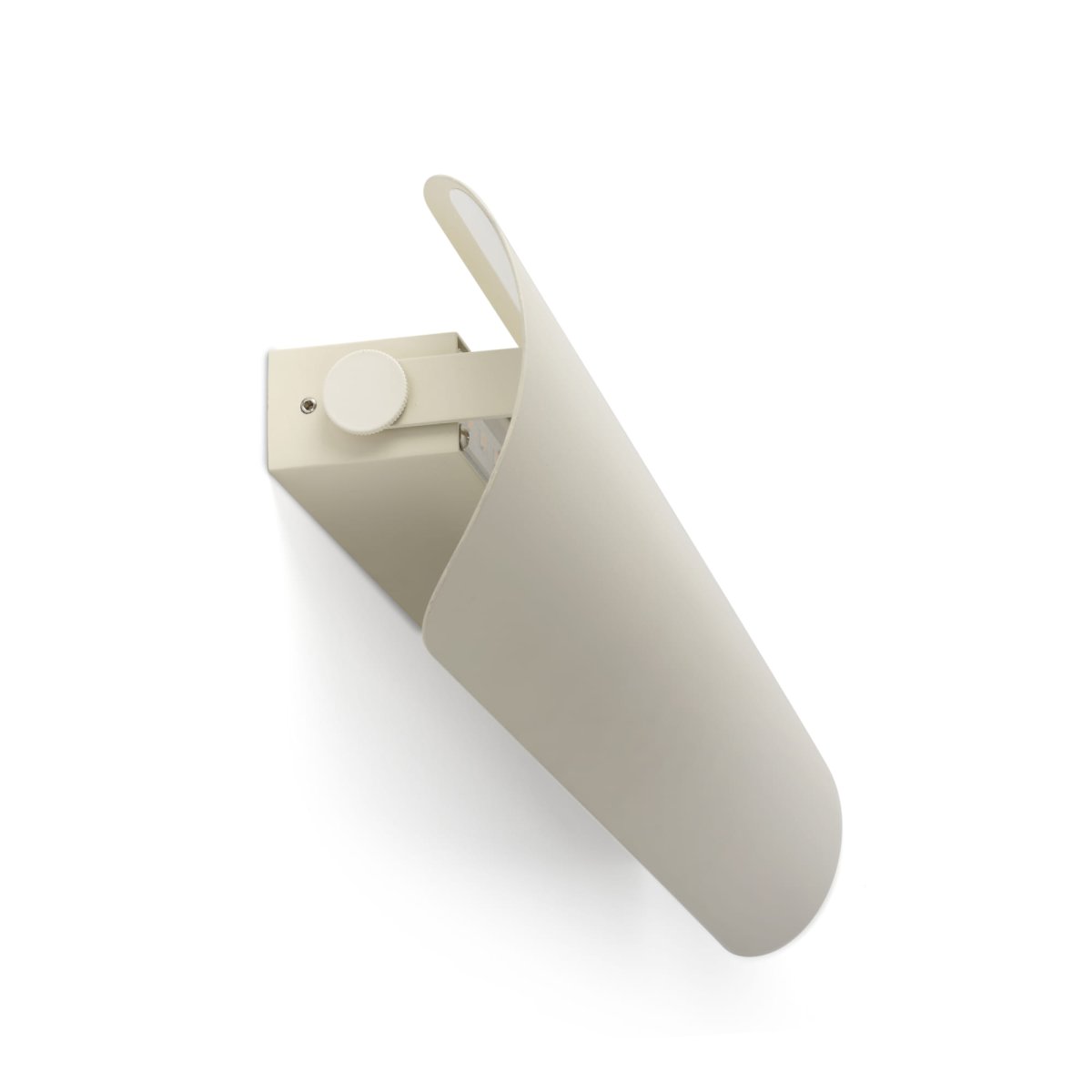 Novo 50cm Beige lámpara de pared De Faro Barcelona - Novo es una moderna l&aacute;mpara de pared en beige mate que combina elegancia y funcionalidad.
