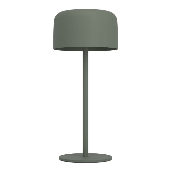 Roccanova 30cm Verde lámpara solar De Eglo - Roccanova es una elegante lámpara de mesa que funciona con energía solar y que combina forma y función para uso en interiores y exteriores.