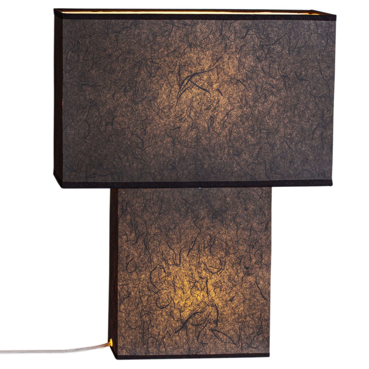iSquare 50cm Negro lámpara de mesa De By Rydéns - Descubre iSquare, una l&aacute;mpara de mesa inspirada en el dise&ntilde;o japon&eacute;s y fabricada con papel de nube de drag&oacute;n.