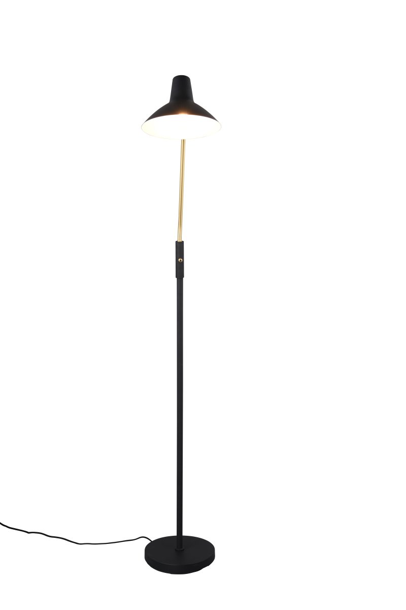 Traveller Negro lámpara de pie De Trio Lighting - 