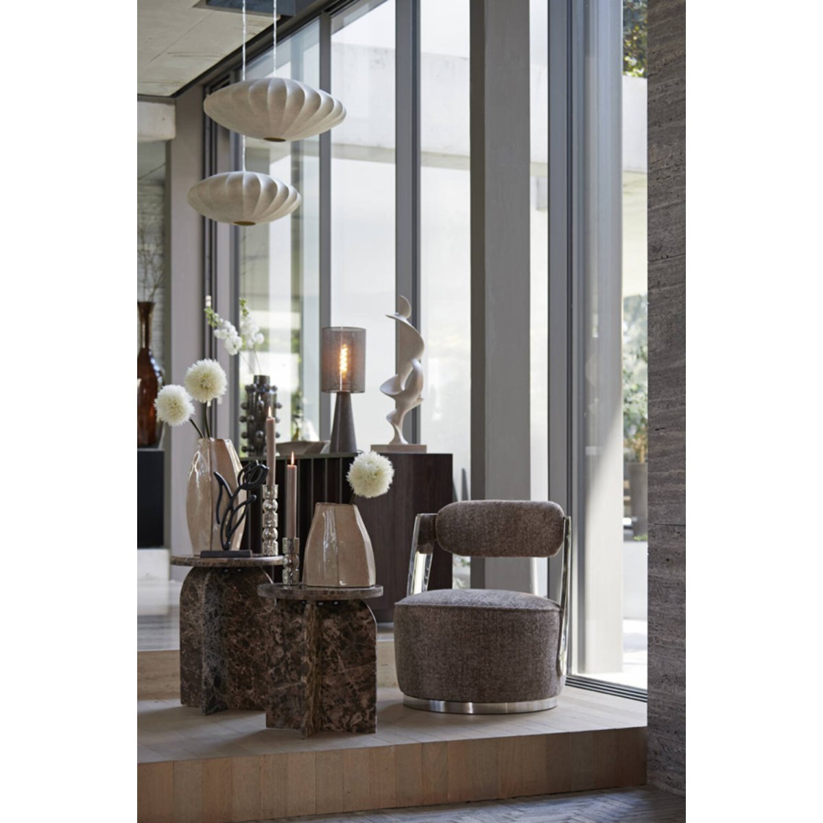 Fay Ø50 Marrón Lámpas de techo De Light & Living - 