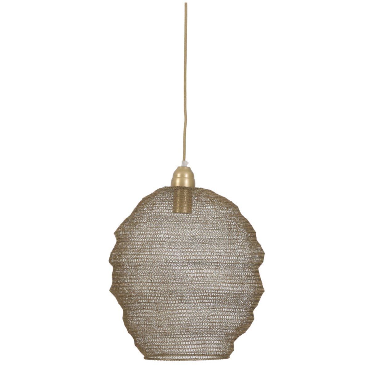 Nina Ø38 Bronce Lámpas de techo De Light & Living - Es una opci&oacute;n elegante para la cocina, la sala de estar o el dormitorio donde desea agregar un toque de artesan&iacute;a y belleza natural.