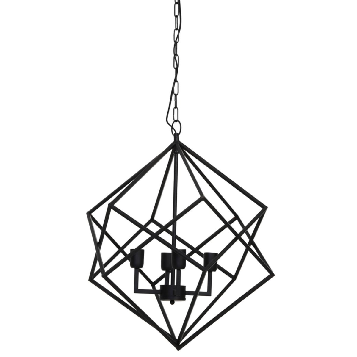 Drizella Ø60 Negro Lámpas de techo De Light & Living - 