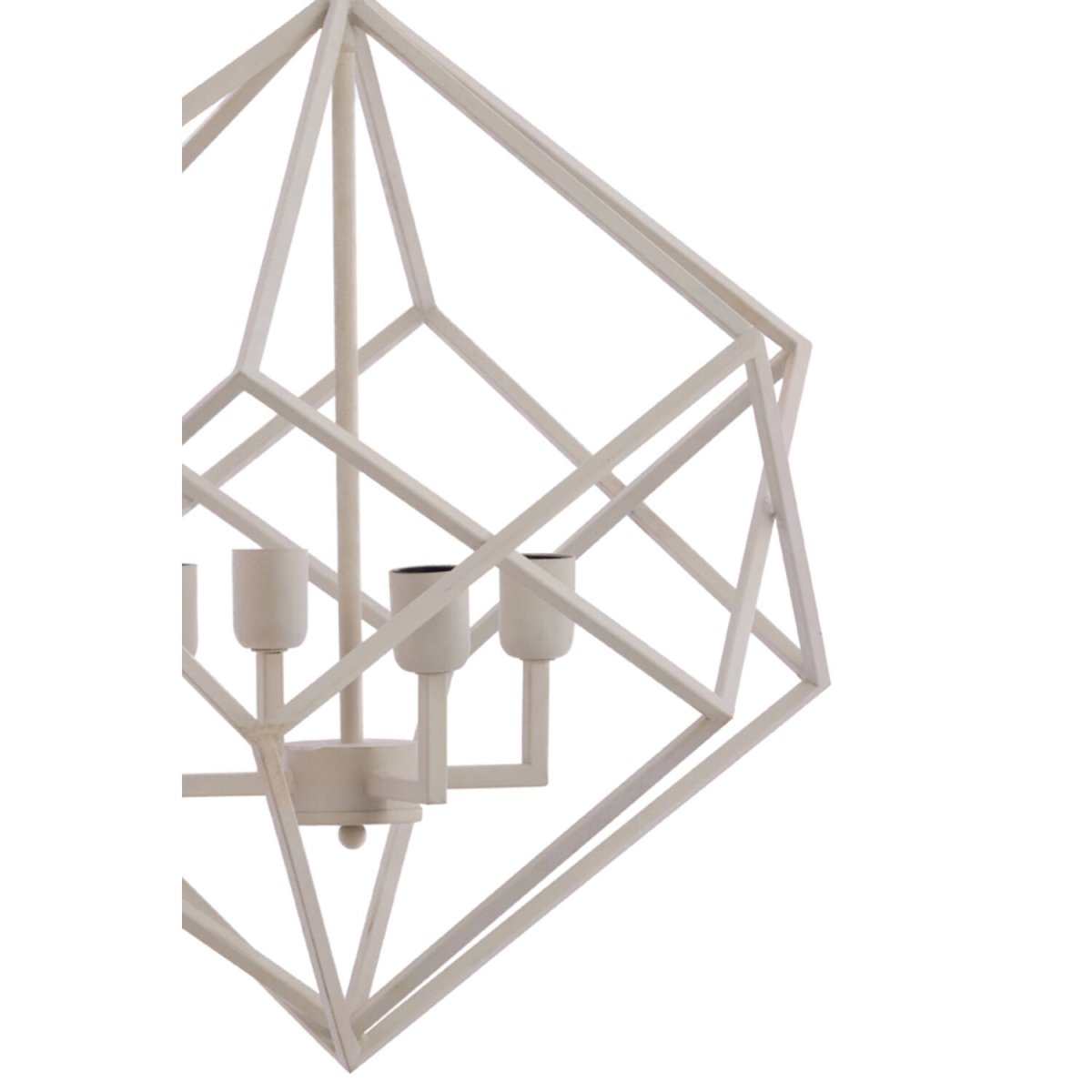 Drizella Ø60 Blanco cremoso Lámpas de techo De Light & Living - 