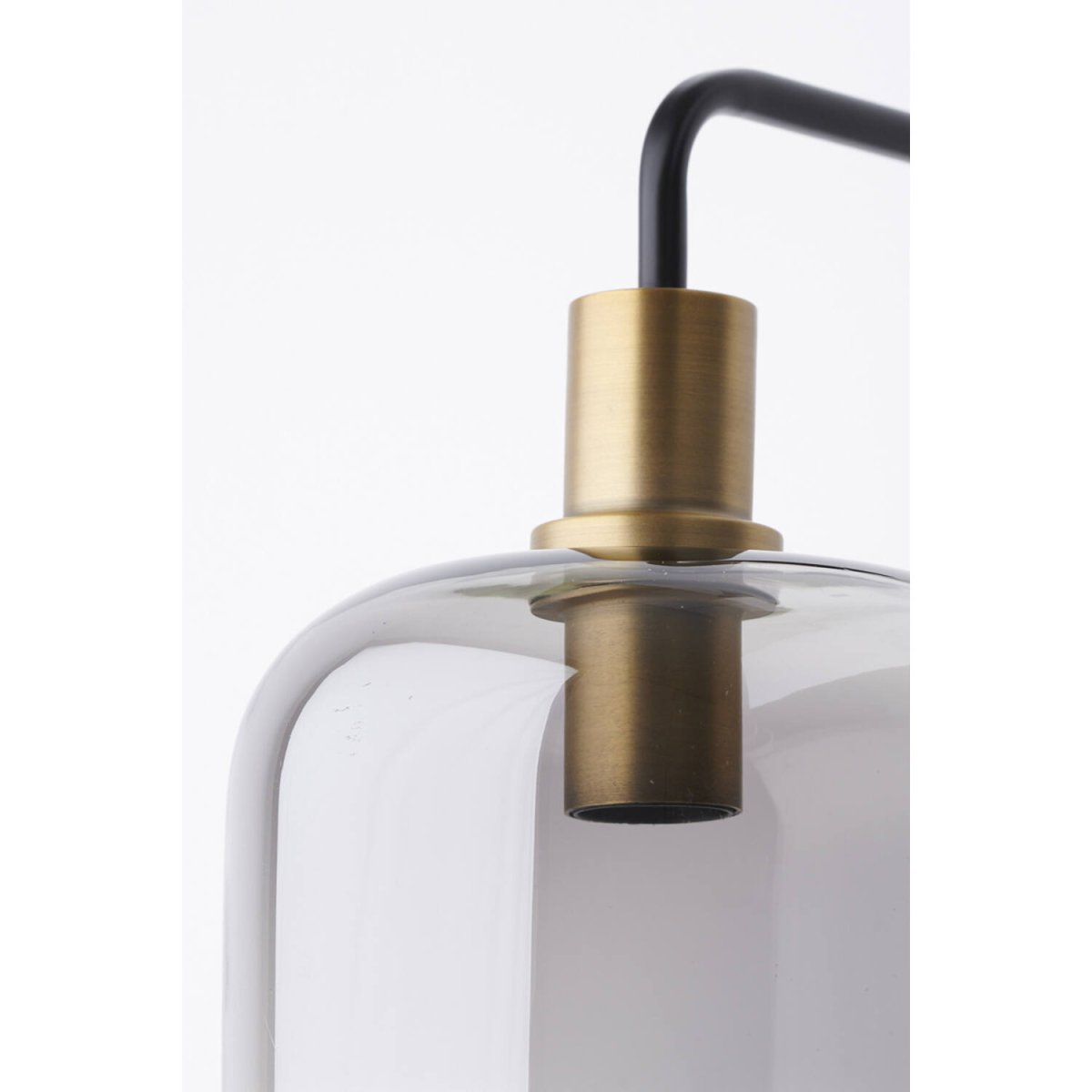 Lekar 32cm Negro lámpara de pared De Light & Living - 